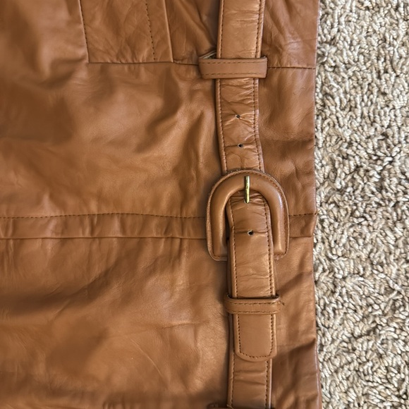 Vintage West Bay sport leathers pencil skirt - Picture 2 of 11